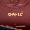 Chanel  Timeless Classic handbag  in dark blue quilted leather - Detail D2 thumbnail