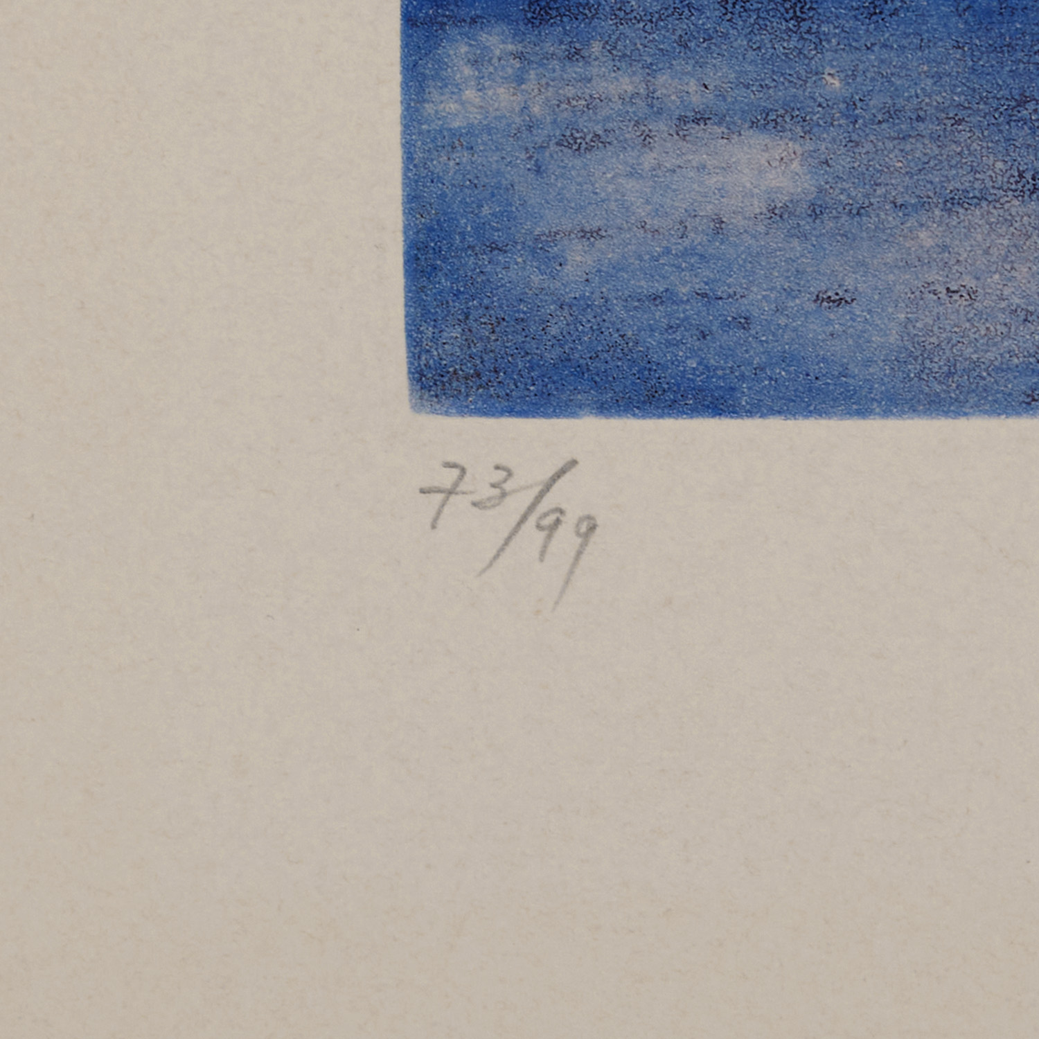 Zao Wou-Ki (1920-2013), Sans titre - 1981 - Detail D3