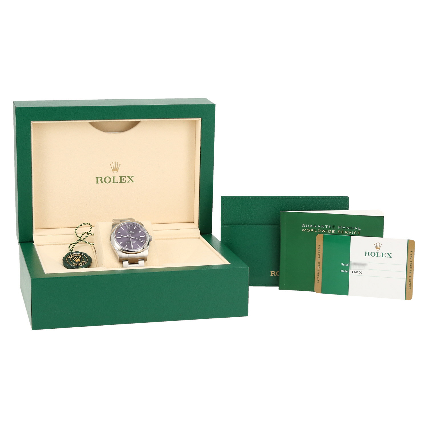 Montre Rolex Oyster Perpetual en acier Ref: Rolex - 114200  Vers 2019 - Detail D2