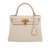 Hermès  Kelly 28 cm handbag  in Gris-Béton togo leather - 360 thumbnail