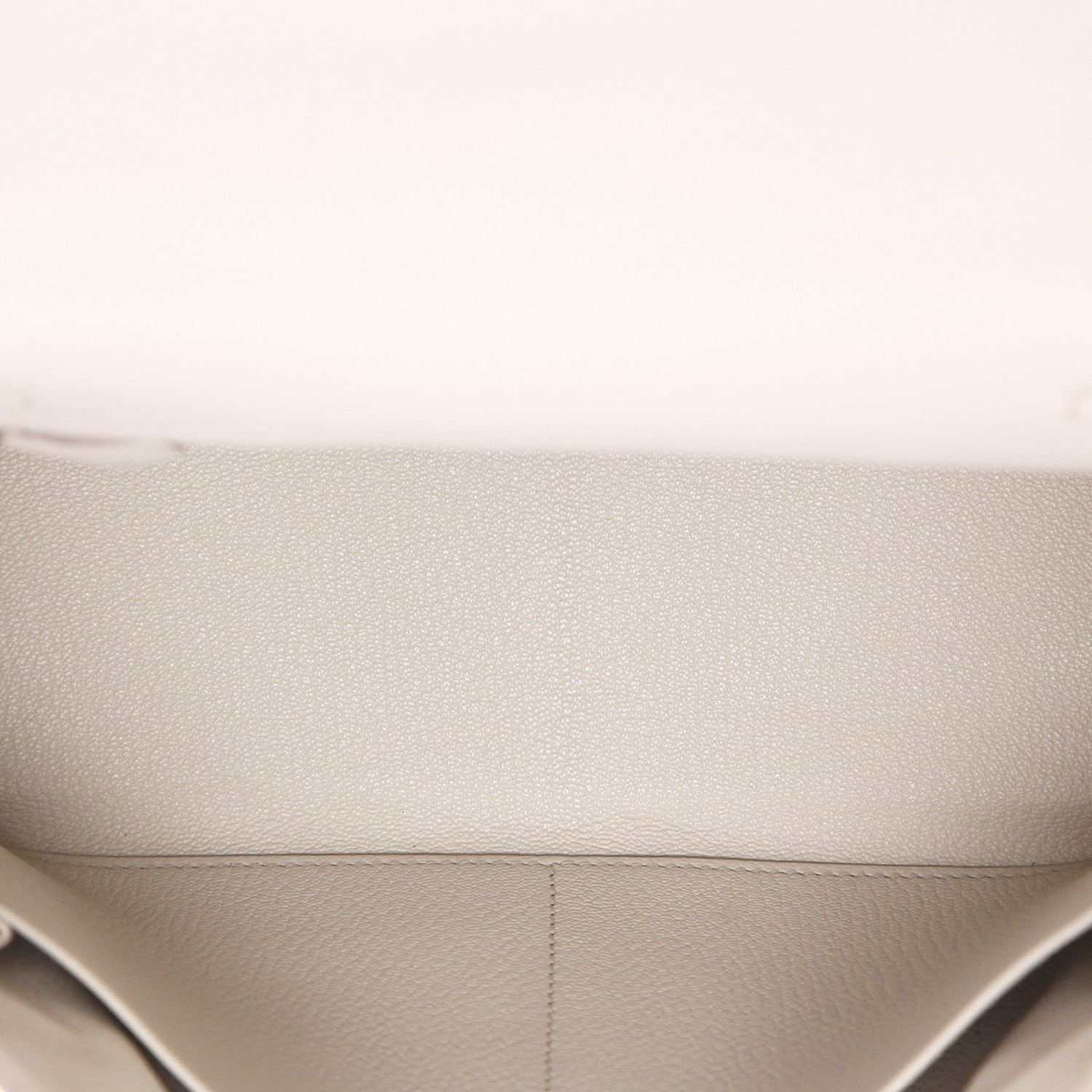Borsa Hermès  Kelly 28 cm in pelle togo Gris-Béton - Detail D3