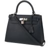 Hermès  Kelly 28 cm handbag  in dark blue epsom leather - 00pp thumbnail