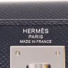 Bolso de mano Hermès  hermes loquet watch in gold plated ref l01 201 circa en cuero epsom azul indigo - Detail D2 thumbnail