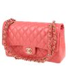 Borsa Chanel  Timeless in pelle verniciata e foderata rosa - 00pp thumbnail