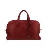 Bolsa de viaje Hermès  Victoria - Travel Bag en cuero togo color burdeos - 360 thumbnail