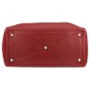 Bolsa de viaje Hermès  Victoria - Travel Bag en cuero togo color burdeos - Detail D1 thumbnail
