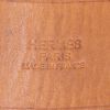 Shopping bag Hermès  Etriviere - Belt in tela arancione e pelle naturale - Detail D2 thumbnail