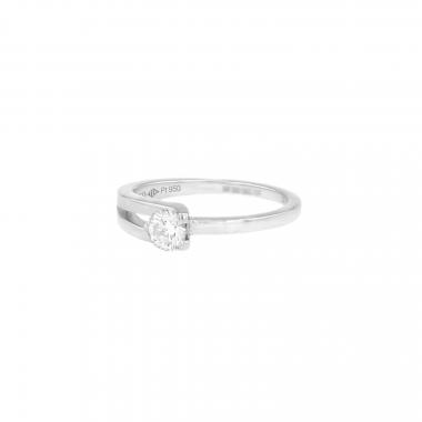 Anello Fred Amour Fou in platino e diamante