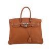 Hermès  Birkin 35 cm handbag  in gold togo leather - 360 thumbnail
