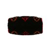 Shopping bag Louis Vuitton  Onthego in  nero e rosso e pelle nera - Detail D1 thumbnail