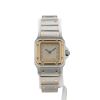 Cartier Santos Galbée  in gold and stainless steel Ref: Cartier - 1057930  Circa 1990 - 360 thumbnail