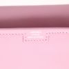 Hermès  Jige pouch  in Rose Bubblegum Swift leather - Detail D2 thumbnail