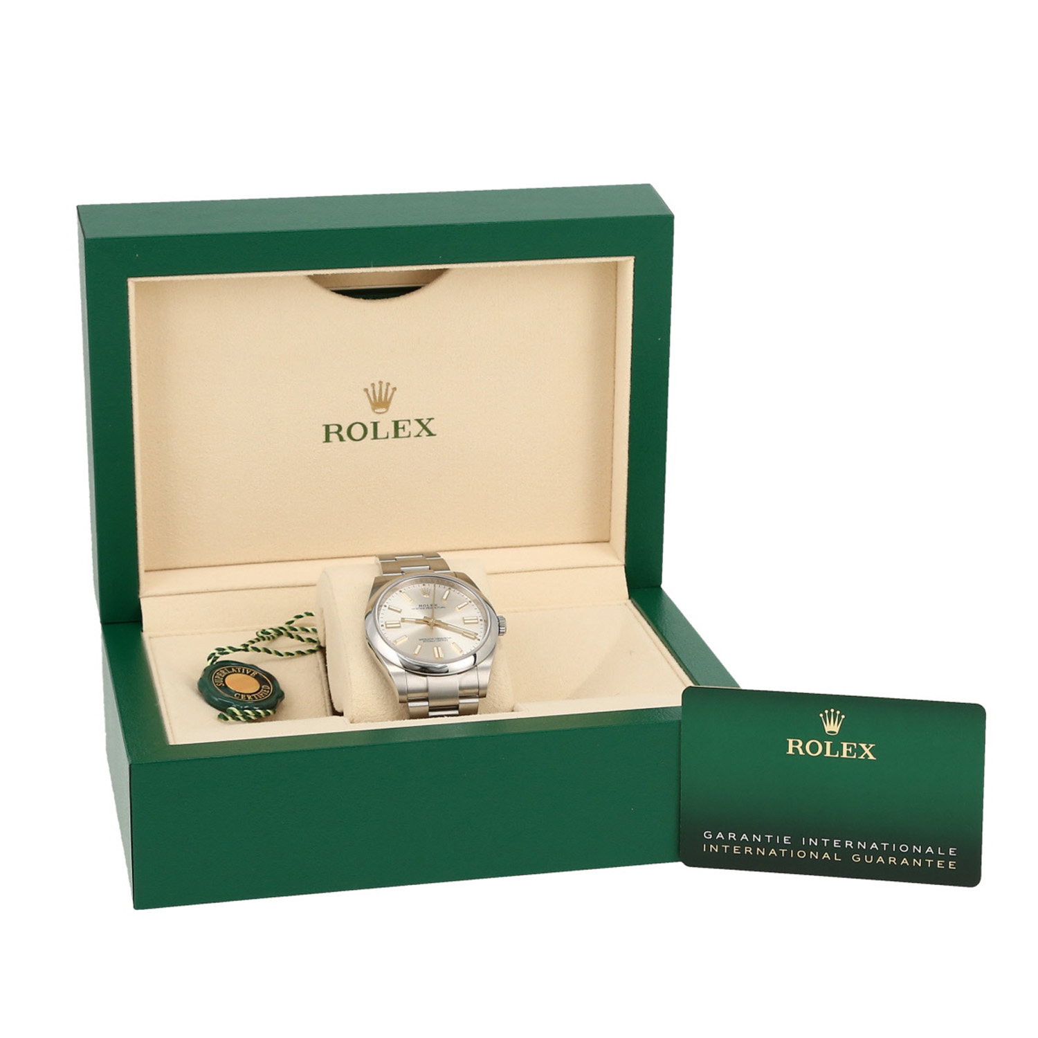Rolex Oyster Perpetual  in stainless steel Ref: Rolex - 124300  Circa 2021