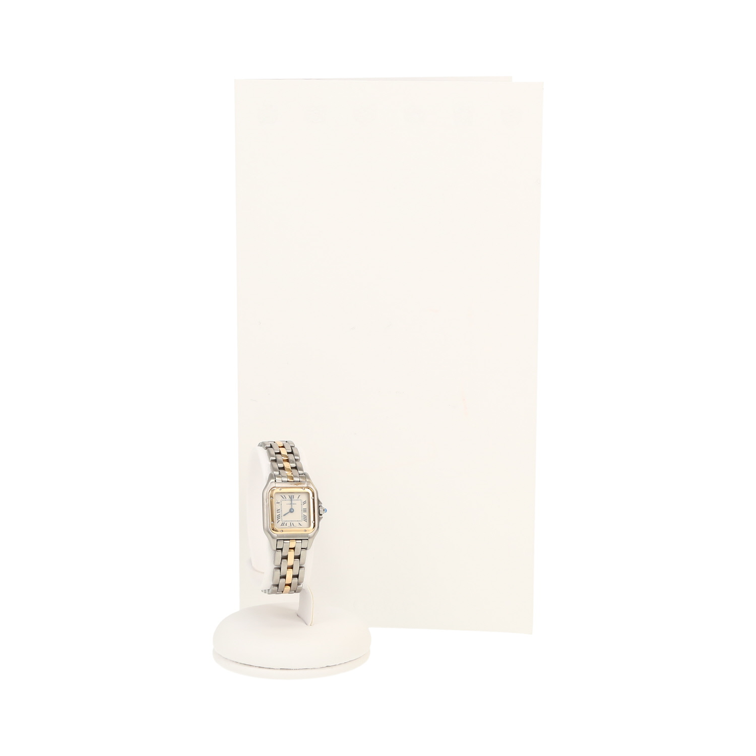 Reloj Cartier Panthère de oro y acero Ref: Cartier - 166921  Circa 1990 - Detail D2