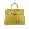 Hermès  Birkin 35 cm handbag  in anise green alligator - 360 thumbnail