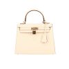 Hermès  Kelly 25 cm handbag  in Craie epsom leather - 360 thumbnail