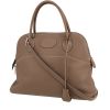 Hermès  Bolide 31 cm handbag  in etoupe leather - 00pp thumbnail