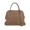 Hermès  Bolide 31 cm handbag  in etoupe leather - 360 thumbnail