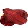 Chanel   handbag  in red glittering leather - 00pp thumbnail