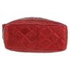 Chanel   handbag  in red glittering leather - Detail D1 thumbnail