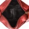 Chanel   handbag  in red glittering leather - Detail D3 thumbnail
