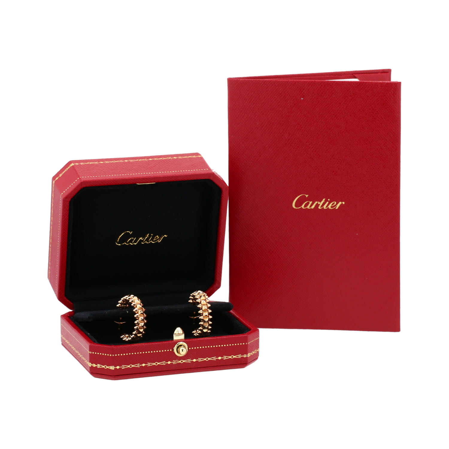 洗練ジュエリー【Cartier】Clash de Cartier earrings Pink Gold CARTIER 18K Pink Gold Small Clash de Cartier Earrings