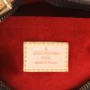 Louis Vuitton  Croissant handbag  in brown monogram canvas  and natural leather - Detail D2 thumbnail