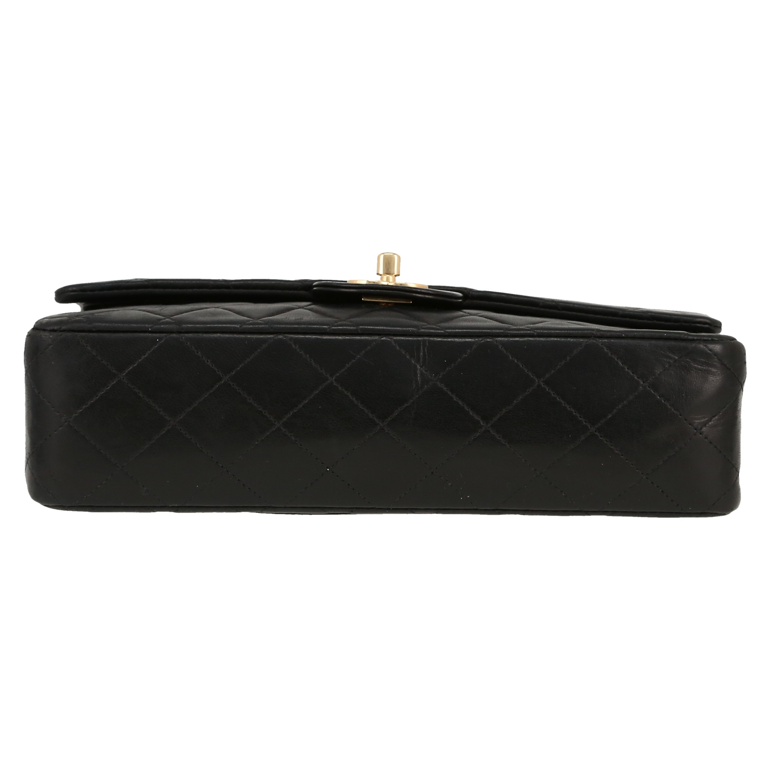 Chanel  Timeless Classic handbag  in black quilted leather - Detail D1