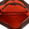 Louis Vuitton  Sac Plat shopping bag  in ebene damier canvas  and brown - Detail D3 thumbnail