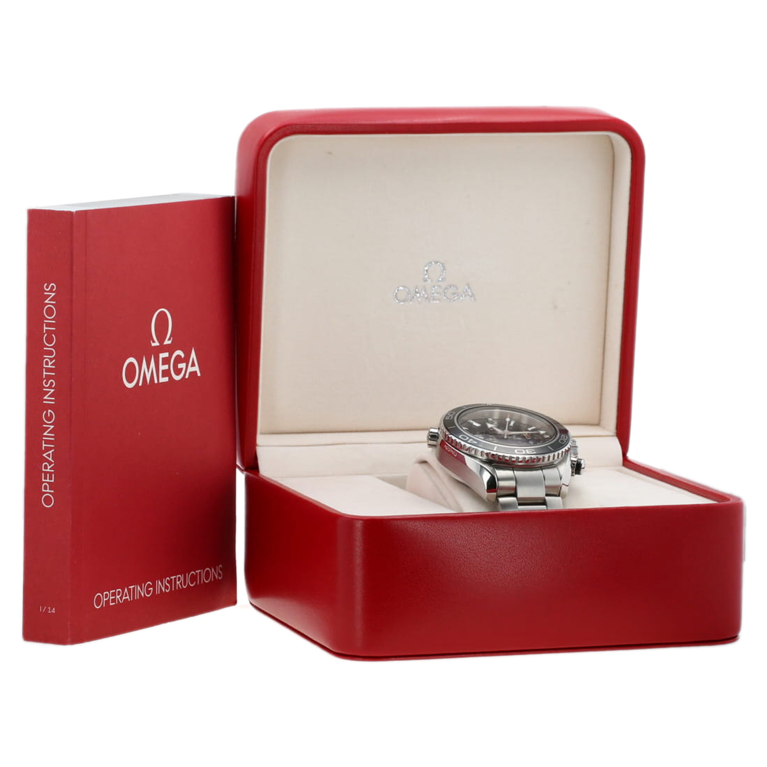 Orologio Omega Seamaster Planet Ocean 600 M in acciaio Ref: Omega - 232.30.46.51.01.001  Circa 2012