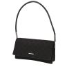 Gucci   handbag  in black logo canvas  and black leather - 00pp thumbnail