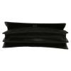 Gucci   handbag  in black logo canvas  and black leather - Detail D1 thumbnail