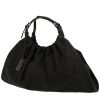 Gucci  Gucci Vintage handbag  in black logo canvas  and black leather - 00pp thumbnail