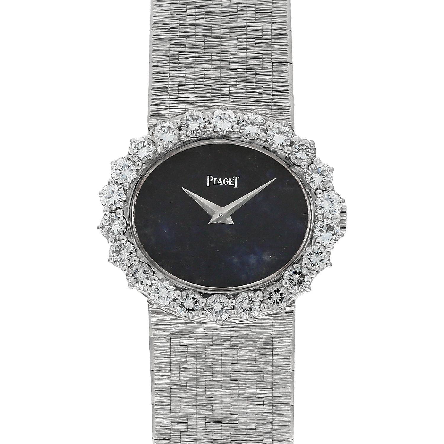 Reloj Piaget Vintage de oro blanco Ref: Piaget - 9330  Circa 1970