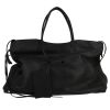 Balenciaga  Blackout city weekend bag  in black leather - Detail D1 thumbnail