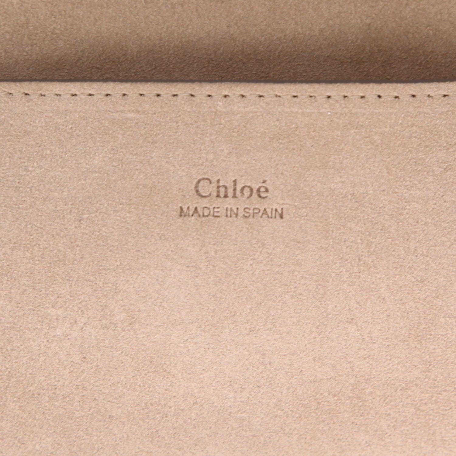 Borsa a tracolla Chloé  Faye in pelle marrone e camoscio arancione - Detail D2