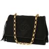 Chanel  Vintage handbag  in black canvas - 00pp thumbnail