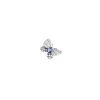 Broche Van Cleef & Arpels  de oro blanco y zafiro - 00pp thumbnail