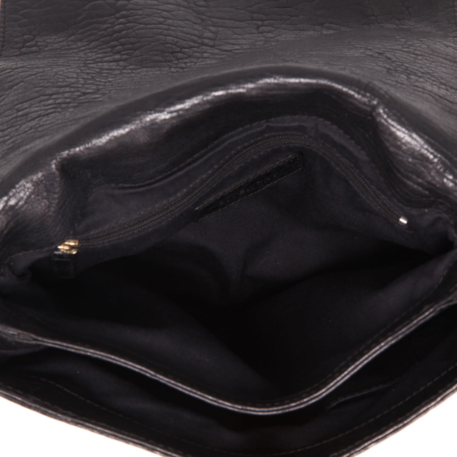 Bolso de mano Givenchy   en cuero usado negro - Detail D3