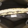 Fendi  Peekaboo handbag  in khaki leather  and python - Detail D3 thumbnail