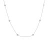 Cartier Diamant Léger necklace in white gold and diamonds - 00pp thumbnail