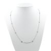 Cartier Diamant Léger necklace in white gold and diamonds - 360 thumbnail