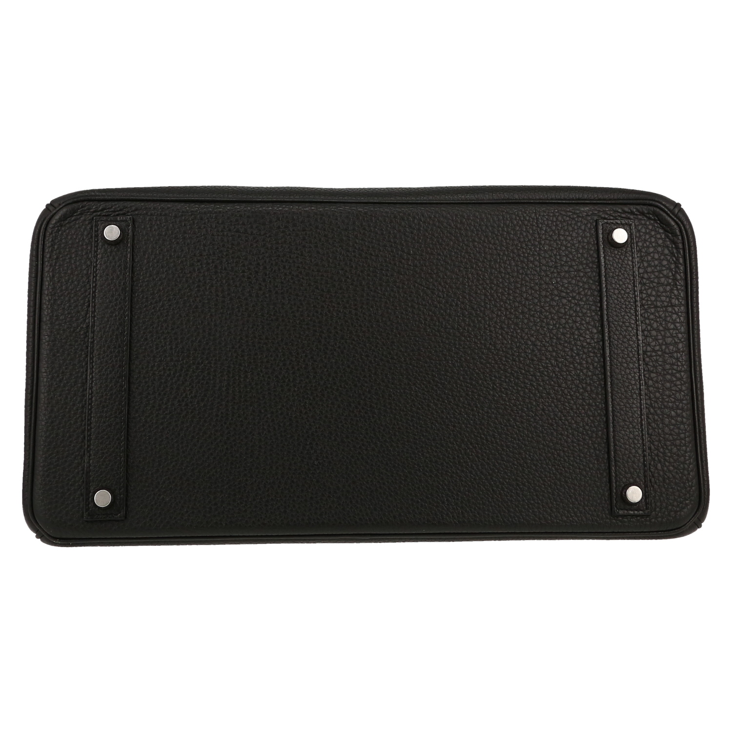 Hermès  Birkin 40 cm handbag  in black togo leather - Detail D1