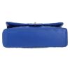 Chanel  Timeless Maxi Jumbo handbag  in blue quilted leather - Detail D1 thumbnail