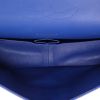 Chanel  Timeless Maxi Jumbo handbag  in blue quilted leather - Detail D3 thumbnail