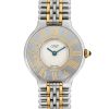 Reloj Cartier Must 21 de oro chapado y acero Ref: 9010  Circa 1990 - 00pp thumbnail
