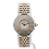 Reloj Cartier Must 21 de oro chapado y acero Ref: 9010  Circa 1990 - 360 thumbnail