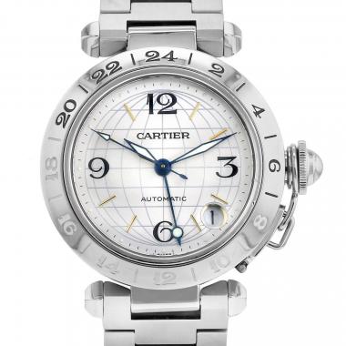 Montre Cartier Pasha en acier Ref: Cartier - 2377  Vers 2010