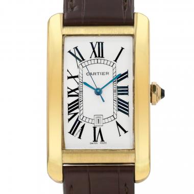 Cartier Tank Américaine  in yellow gold Ref: Cartier - 1740  Circa 2000