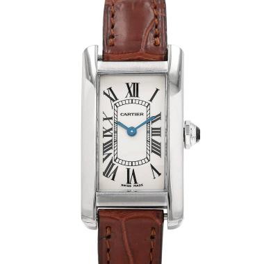Reloj Cartier Tank Américaine de oro blanco Ref: Cartier - 1713  Circa 2010